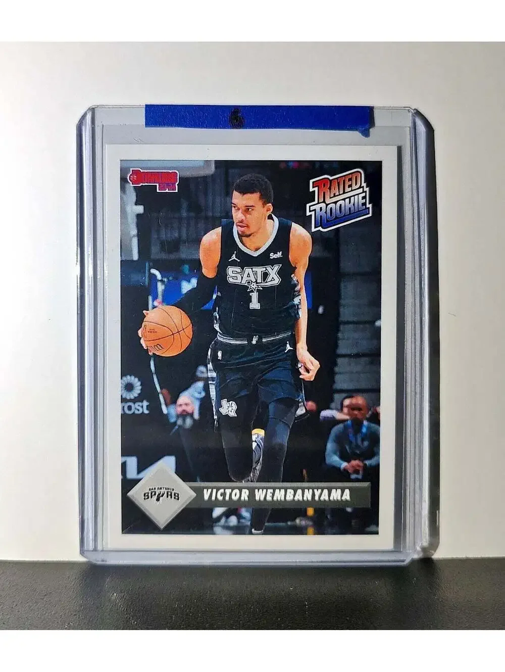 Victor Wembanyama Rookie 2023-24 Panini Donruss Rated Rookie #1 Basketball Card